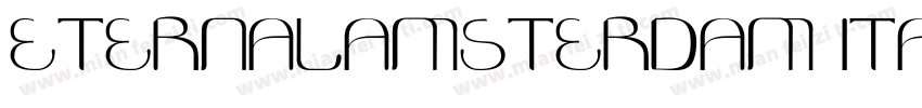 EternalAmsterdam Ita字体转换